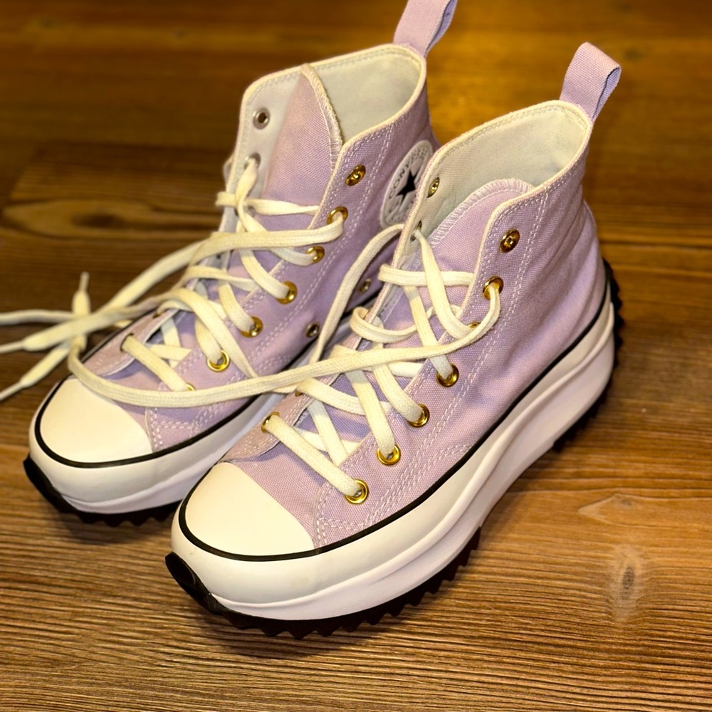 Converse Run Star Hike Platform Chuck Taylor Sneakers.